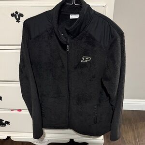 Champion Purdue  Black Fleece Jacket